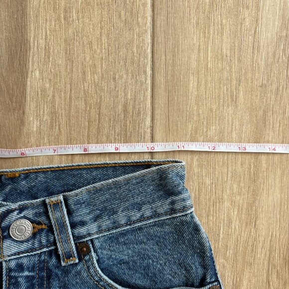 Vintage Levi's 550 Jeans Girl's 10 Blue Denim Medium Wash Slim Relaxed Fit 90s - Picture 6 of 8